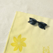 Sunshine Yellow Strandtuch (Beispiel)
