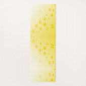 Sunshine Yellow Yogamatte (Rückseite)