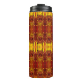Sunshiney Ikat 2 Thermosbecher