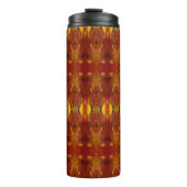 Sunshiney Ikat 6 Thermosbecher (Vorderseite)