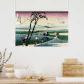 Sunshu Ejiri, 36 Aussichten auf den Fuji. Hokusai Poster (Küche)