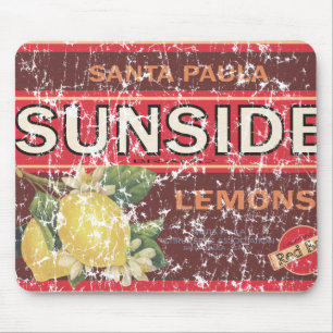 Sunside - abgenutzt mousepad