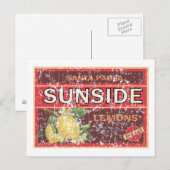 Sunside - abgenutzt postkarte (Vorne/Hinten)
