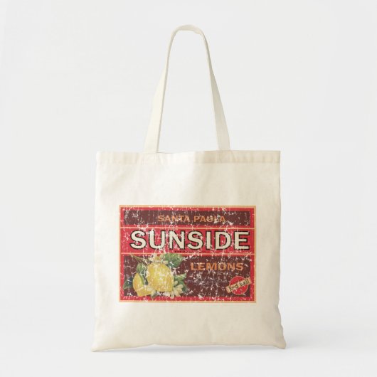 Sunside - abgenutzt tragetasche (Vorne)