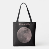 Sunside moonside picture moon and sun tasche (Rückseite)