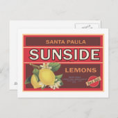 Sunside Postkarte (Vorne/Hinten)