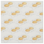Sunside Up FribBreakfast Eier Sonniges Seiteneier Stoff (Muster)