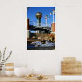 Sunsphäre Poster (Küche)