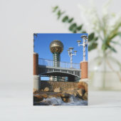 Sunsphäre Postkarte (Stehend Vorderseite)