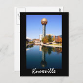 Sunsphere, Knoxville, Tennessee Postkarte (Vorne/Hinten)