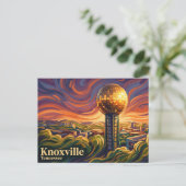 Sunsphere USA Postkarte (Stehend Vorderseite)