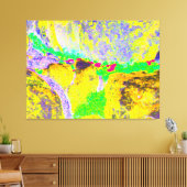 Sunspot Abstraction Leinwanddruck (Insitu (Wohnzimmer))