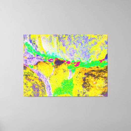 Sunspot Abstraction Leinwanddruck (Vorderseite)