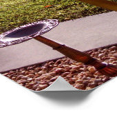 Sunstar sunburgh Palmen Birdbath Poster (Ecke)
