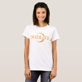 Suntan-dünne Behälter T-Shirt (Vorne ganz)