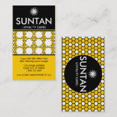 SUNTAN Hexa-Briefmarke Treuekarte (Vorne/Hinten)