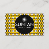 SUNTAN Hexa-Briefmarke Treuekarte (Rückseite)