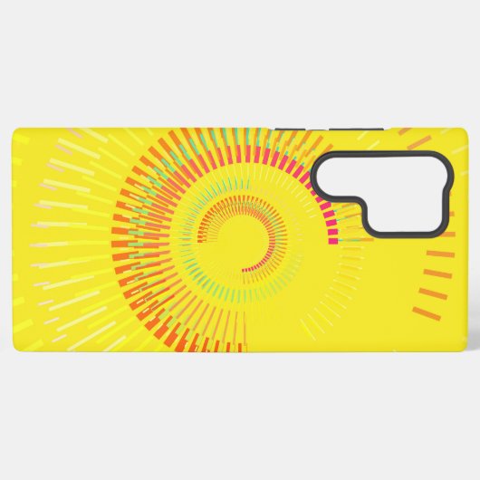 Sunthesizer Cyberwave Samsung Galaxy Hülle (Rückseite (Horizontal))