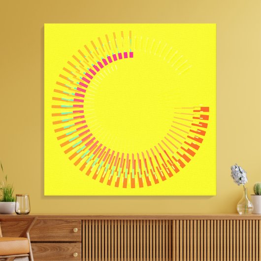 Sunthesizer Leinwanddruck (Insitu (Wohnzimmer))