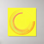 Sunthesizer Leinwanddruck (Vorderseite)