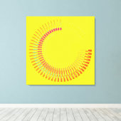 Sunthesizer Leinwanddruck (Insitu (Holzboden))