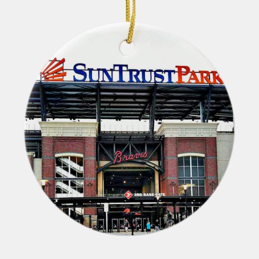 Suntrust Park, Suntrust Park Atlanta, Suntrust Par Keramik Ornament (Vorne)