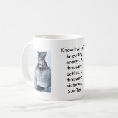 suntzu Kunst des Krieges Kaffeetasse (Vorderseite Links)