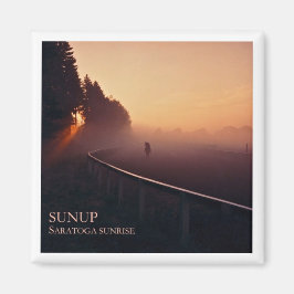 Sunup's Saratoga Sunrise Cover Magnet