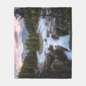 Sunwapta Falls | Jasper-Nationalpark Fleecedecke (Vorderseite)