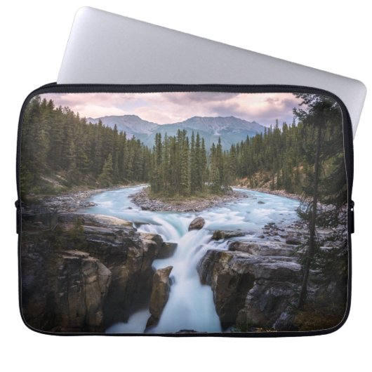 Sunwapta Falls | Jasper-Nationalpark Laptopschutzhülle (Vorderseite)