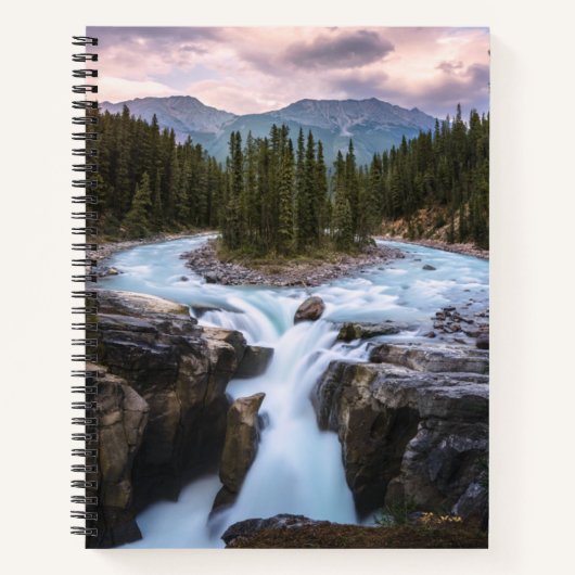 Sunwapta Falls | Jasper-Nationalpark Notizblock (Vorderseite)