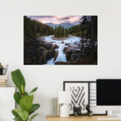 Sunwapta Falls | Jasper-Nationalpark Poster (Heimbüro)
