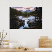 Sunwapta Falls | Jasper-Nationalpark Poster (Küche)
