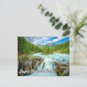 Sunwapta Falls, Jasper Nationalpark Postkarte (Stehend Vorderseite)