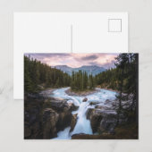 Sunwapta Falls | Jasper-Nationalpark Postkarte (Vorne/Hinten)