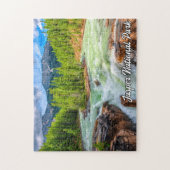 Sunwapta Falls, Jasper Nationalpark Puzzle (Vertikal)