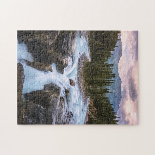 Sunwapta Falls | Jasper-Nationalpark Puzzle (Horizontal)