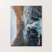 Sunwapta Falls, Jasper Nationalpark Puzzle (Vertikal)