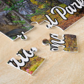 Sunwapta Falls, Jasper Nationalpark Puzzle (Seite)