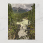 Sunwapta Falls Postkarte (Vorderseite)