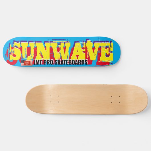 SUNWAVE OFFIZIELL JMT Skateboard (Horizontal)