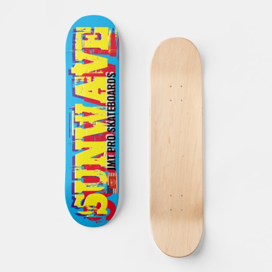 SUNWAVE OFFIZIELL JMT Skateboard (Vorderseite)