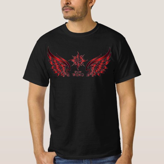 SunWing Man Black Shirt (Vorderseite)