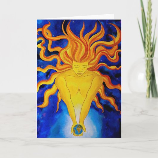 Sunworld Gruß-Karte Karte (Vorderseite)