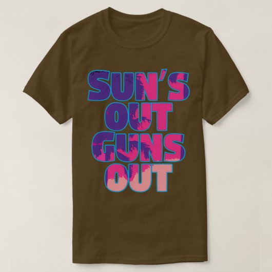 SUNx27S AUSGEGEBEN Kontur T-Shirt (Design vorne)