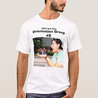 SUNY neue Paltz Orientierungs-Gruppe #9 T-Shirt