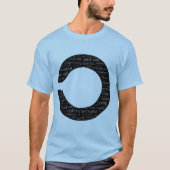 Sunyata design representing the void or emptiness T-Shirt (Vorderseite)