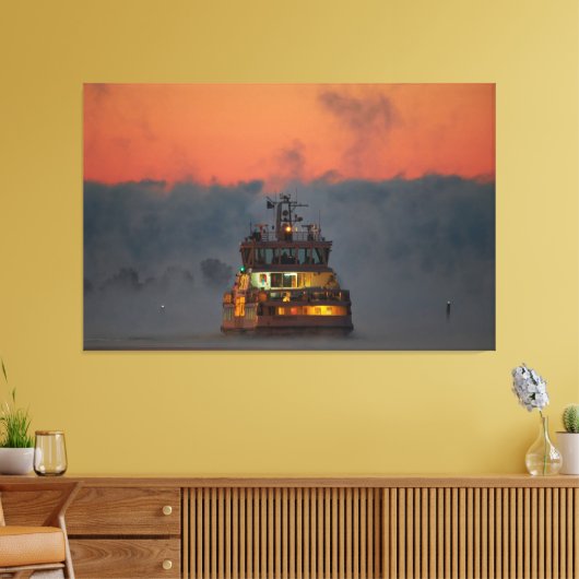 Suomelinna Fähre Helsinki Leinwanddruck (Insitu (Wohnzimmer))