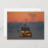 Suomenlinna Fähre Souvenir Postkarte (Vorne/Hinten)