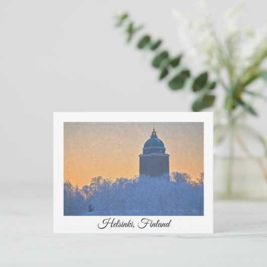 Suomenlinna Helsinki Finnland Postkarte (Stehend Vorderseite)